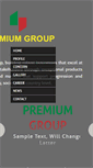 Mobile Screenshot of premiumgroupbd.com